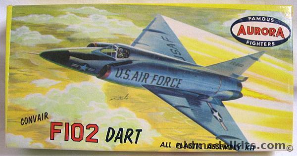 Aurora 1/121 Convair F-102 Dart - (Delta Dagger), 290-29 plastic model kit